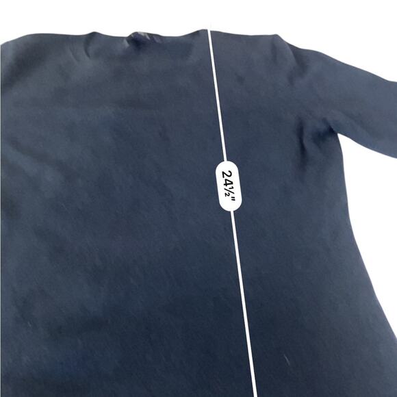Lands' End Women's Navy blue Crew Neck Sweater size XS Extra Small - Picture 8 of 10